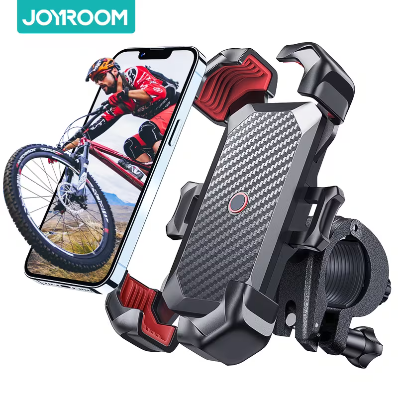 ProBike Fiets- en Motorfiets Telefoonhouder – 360° Schokbestendig en Veilig Onderweg